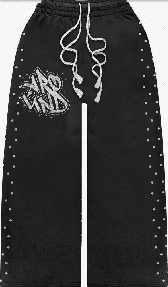 Around Over-Sized Zipper Hoodie Set